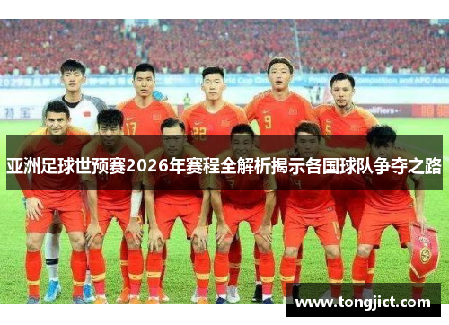 亚洲足球世预赛2026年赛程全解析揭示各国球队争夺之路